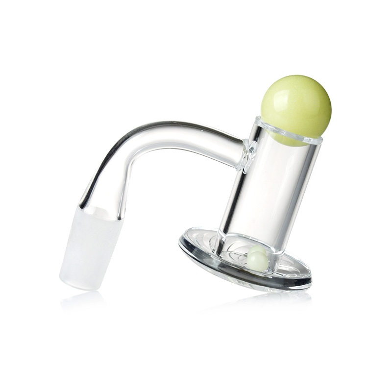 14mm Full Welded Quartz Banger with three balls